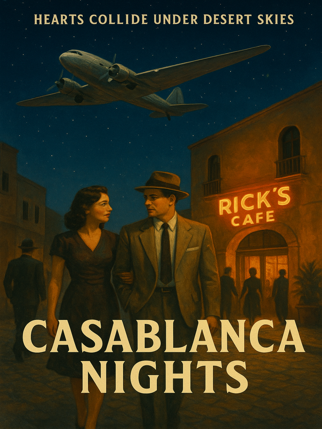 Casablanca Nights-Canvas